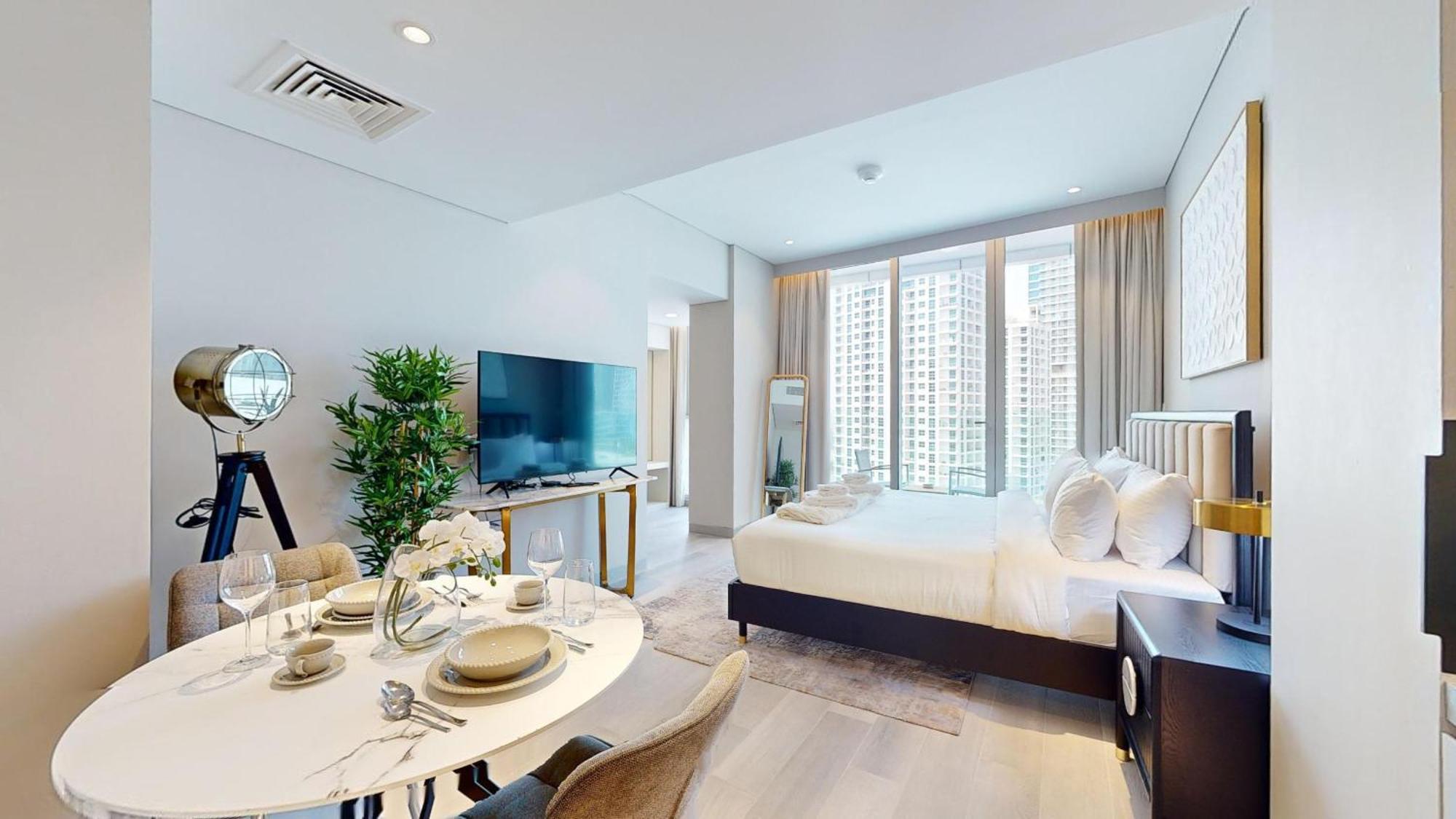 Primestay - Spacious Studio In Dubai Marina With Marina View Buitenkant foto